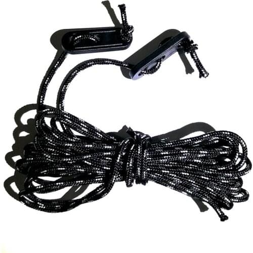 Manufacturers supply canopy tent wind rope outdoor camping strong wind rope ground nail pull rope