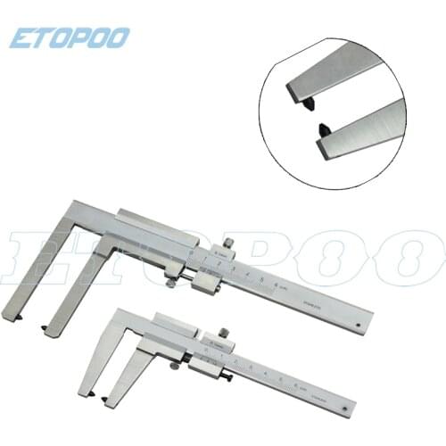 Brake Vernier Caliper 0-60 0.1mm Thickness Gauge Claw Length 50mm disc Brake Caliper For Brake Discs Disks Measuring Tools