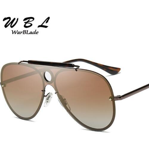 WarBLade Classic Polarized Sunglasses Retro Classic Designer Men Sunglasses Aluminum Polarized Sun Glasses Driving 2019