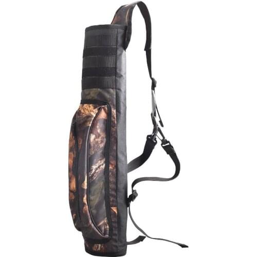 Mounchain Archery Compound Bow Arrow Bag Shoulder Quiver Oxford Cloth Arrow Bag Recurve Outdoor Shooting Bag Equipment