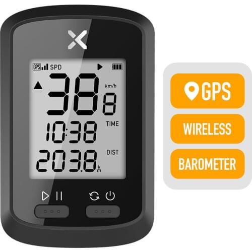 Smart GPS Cycling Computer BT ANT+ Wireless Bike Computer Digital Speedometer IPX7 Accurate Bike Computer with Protective Cover