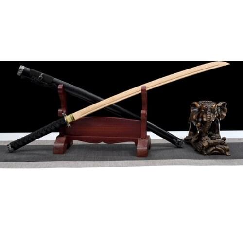 103cm high-end exquisite samurai sword bamboo handle rosewood blade toughness good role-playing and performance props boy toys