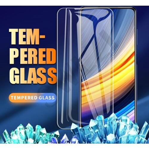 Tempered glass for Xiaomi POCO X2 X3 M2 M3 C3 pocophone F1 F2 pro F3 GT phone screen protector Glass smartphone protective film