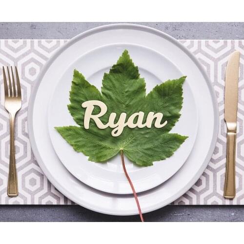 10pcs Wooden Name Place Cards Place Names Wedding Events Parties Timber Name Personalised Guest Names Custom Wedding Signs