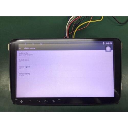 5pcs 4 Core 2 Din 9 inch Android Car DVD Player for V W GOLF 5 6 POLO PASSAT SKODA CC J ETTA TIGUAN GPS Navigation