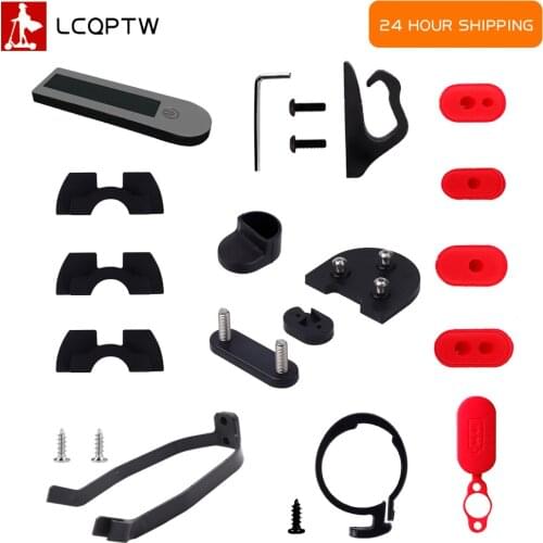For Xiaomi M365 Pro Accessories Electric Scooter Rear Fender Wing Mudguard Shock Absorption Accessories sets