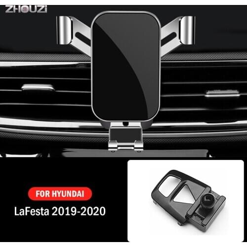 Car Mobile Phone Holder Special Mounts GPS Stand Gravity Navigation Bracket For Hyundai Lafesta 2019 2020 Car Accessories