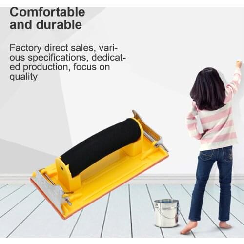 Sandpaper Holder Grinding Polished Tools For Walls Woodworking Polishing Sandpaper Holder Abrasive Tools Sponge Sand Holder