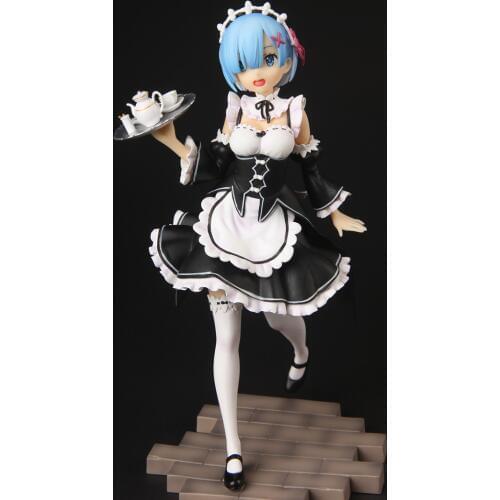 Re:Zero kara Hajimeru Isekai Seikatsu Rem Anime Action Figure PVC New Collection figures toys Collection for Christmas gift