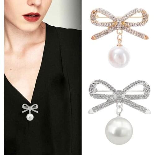 Hot Sale Personalized Wholesale Custom Anti-failure Full Rhinestone Corsage Brooch Clothing Accessories Brooch Womens Jewelry