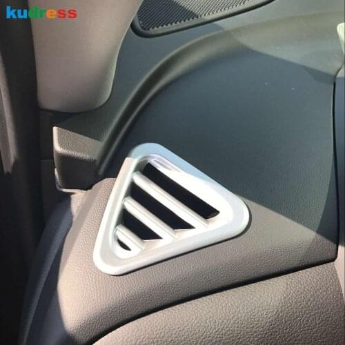 For Chevrolet Holden Equinox 2018 2019 2020 ABS Matte Car Interior Air Vent Cover Trim AC Outlet Frame Trims Sticker Accessories