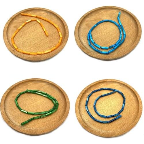 Natural Shell Fashion Color Bead Necklace Handmade Jewelry DIY Creative Necklace Making Bracelet Accessories Wholesale