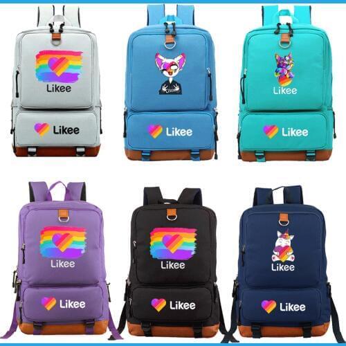 LIKEE LIVE Boys and Girls Fashion Backpack School Bags Modern Laptop Backpack Teen School Bag for Boys Girls Travel Backpack
