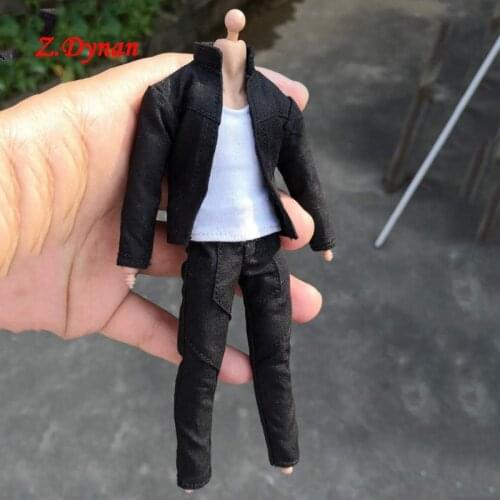 1/12 scale 6 inches male jacket trousers Overalls clothes Set for 6 Inches action figures