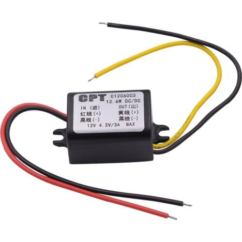 Car conversion power supply 12V to 5v aluminum housing step-down power supply 12v to 5v3A15W step-down module DC-DC