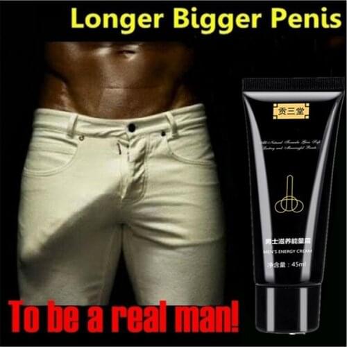 New 2021 45ML Strong Man Massage Essential Oil Penis Enlargement Cream Increase Growth Size Extender Delay Spray Products