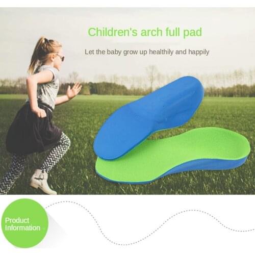 Childrens Growth Type Inner Horoscope Orthopedic Insoles XO Type Leg Childrens Flat Foot Support Orthopedic Shoes Pad