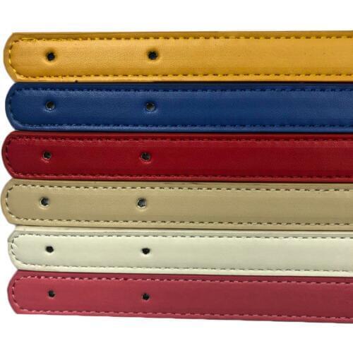 2Pcs/Set Replacement bag Handles Lady Shoulder Bags Strap DIY PU Leather Replacement Handbag Bag Belt Detachable Bag Accessories