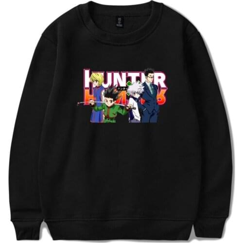Hunter X Hunter Sweatshirt Hoodie Men Women Oversized Streetwear Autumn Hoody Anime Hunter X Hunter Hoodies Mens Pullovers