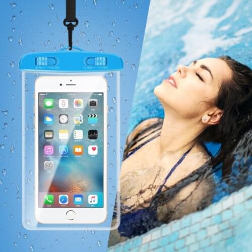 Universal Waterproof Case For iphone 11 X XS Swimming Bag Transparent Mobile Phone Bags Water Proof Case Underwater Cover Pouch