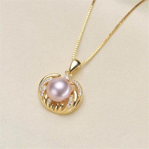 S925 Sterling Silver Screw Eye Pin Bail Top Drilled Beads End Cap For DIY Pearl Charm Pendant Connectors Jewelry Making