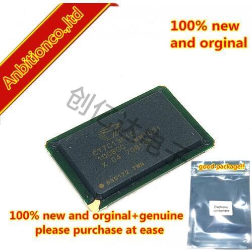 1pcs 100% new and orginal CY7C1361C-100BGC BGA-119 9-Mbit (256K x 36/512K x 18) Flow-Through SRAM in stock