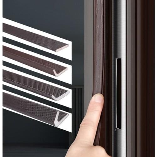 500cm Strong self-adhesive Door Window Sealing Strip Soundproof sponge foam Anti-collision Seal Tape gap filler Window hardware