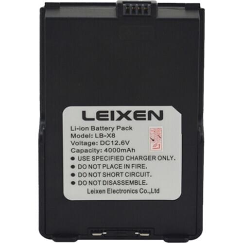 LEIXEN Battery Li ion 4000mAh for UV-25D NOTE FM Ham Radio Two Way Radio Long-Distance Walkie Talkie