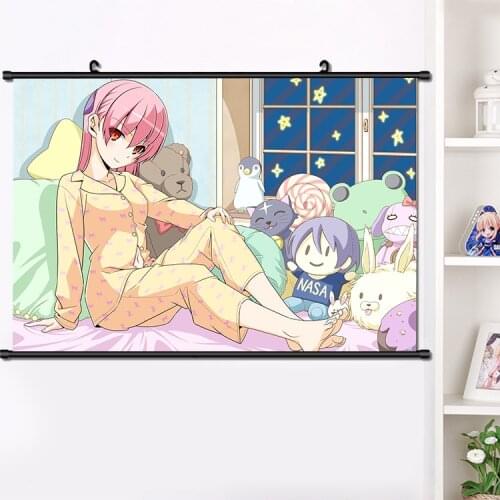 Anime Fly Me to the Moon Tonikaku Kawaii Yuzaki Tsukasa Tsukuyomi Manga Wall Scroll Mural Poster Home Decor