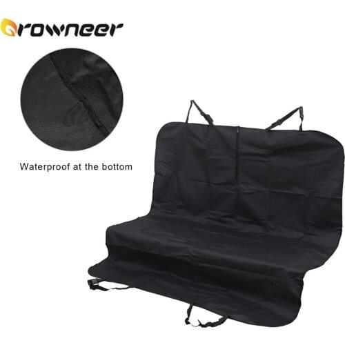 Dog Car Seat Cover Waterproof Pet Dog Travel Mat Hammock For Small Medium Dogs Travel Accessory Car Rear Back Seat Safety Pad