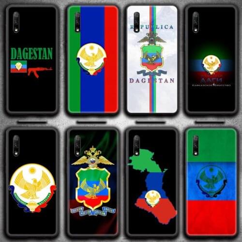 Dagestan National Flag Phone Case For Huawei Nova 6se 7 7pro 7se honor 7A 8A 7C 9C Play