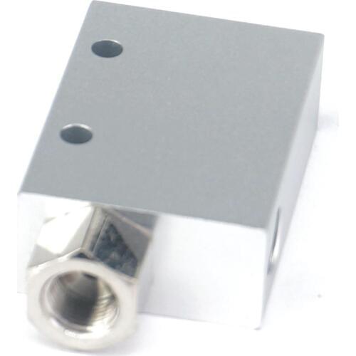 2.5mm Nozzle Dia Pressure -92kPa Flow Rate 160L/min Inlet G3/8" Outlet G3/4" Port G1/2" Aluminum Vacuum Ejector Generator