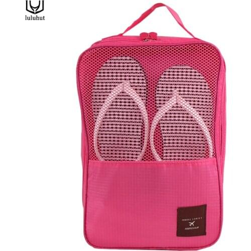 Shoes bag travel portable handle waterproof shoes tote pouch shoe organizer underwear bra socks storage bag