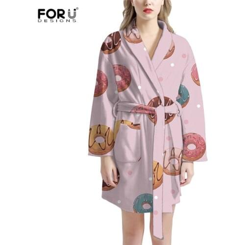Женские банные халаты FORUDESIGNS China At AliExpress