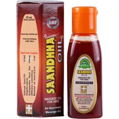 Saandhha Oil Indian God Lotion Men Enlarge Cock Cream Erection Spray Big Dick Enlargement Essential Oil Increase Growth 15ml