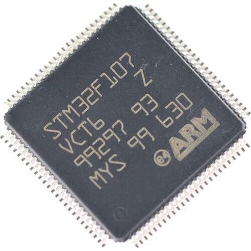 The patch STM32F107VCT6 flash memory chip microcontroller 32-bit CORTEXM3 256k