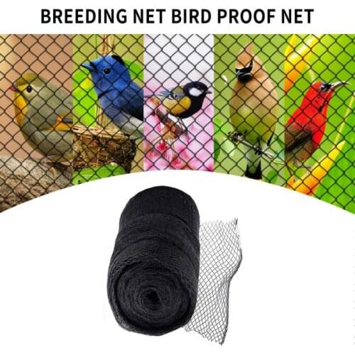 Anti Bird Catcher Nylon Netting Net Bird-Preventing Traps Crops Fruit Tree Flower Garden Tools Mesh Protect 4*4.8m