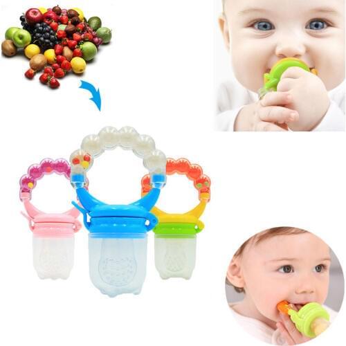 New Baby Pacifiers Food Nibbler Nibler Nipple Pacifiers for Baby Fruit Feeder Nipples Feeding Safe Nipple Pacifier