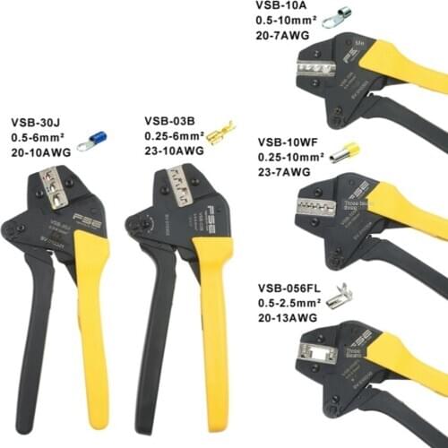 Crimping plier tools for large tubular terminal Japanese style capacity VSB-30J VSB-03B wire press pliers tools for electrician