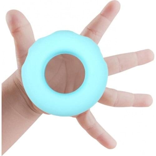 Silicone Children Grip Device Donut Finger Flexibility Training Gripping Ring