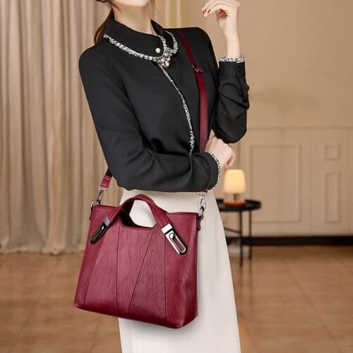 High Quality Crossbody Bags Ladies Leather Tote Handbags Womens Shoulder Bags Famous Brand Luxury Handbags