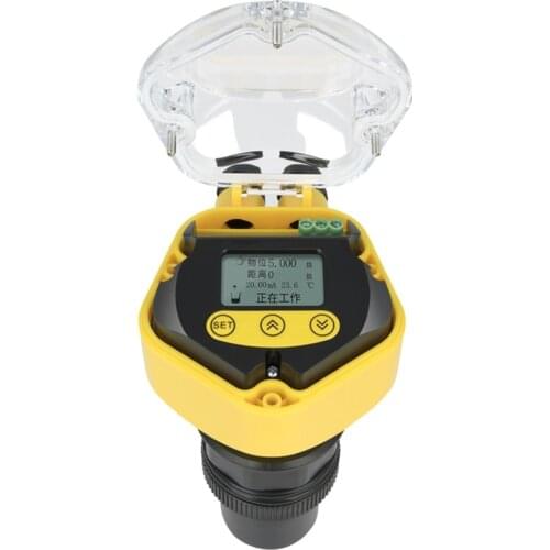 Enhanced Integrated-Type Ultrasonic Water Level Gauge Meter 4-20mA RS485 Fuel Liquid Sensor River Non-Contact Transmitter