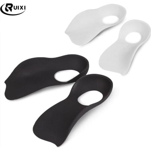 Unisex Support Orthopedic Insoles Flat Foot Correct Orthotic Insole Shoe Pad Feet Care Silicone Gel Insoles Heel Cushion