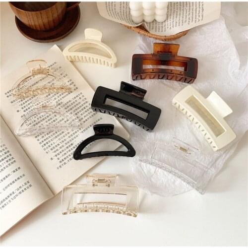 Vintage Hair Clips for Women Simple Claw Clip High Quality Large Geometric Hair Clips for Hair Girls Hair Clip Hair Accessories