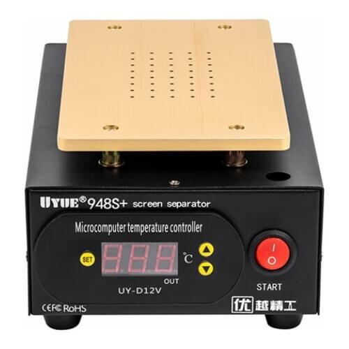 LCD Separator Machine Build-in Pump Vacuum Screen Repair Machine Kit For Smart Phone Refurbish 948S+ With Phone Disassemble Tool