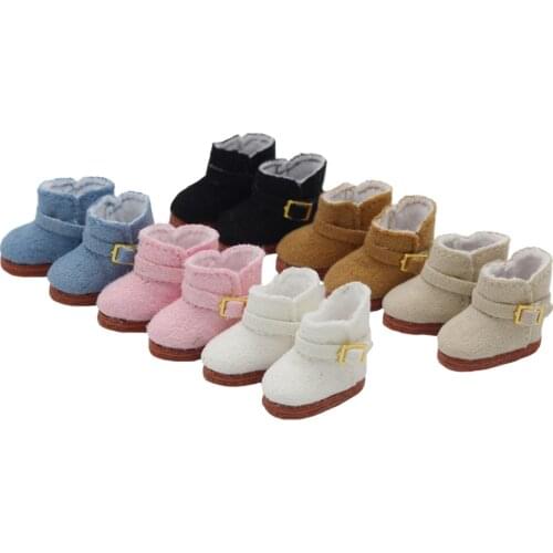 1/12 BJD Boots Doll Accessories Toys, Obitsu11 Snow Shoes, Dolls Shoes as Fit GSC Molly Dolls Accssories Toys 2.5*1.1cm