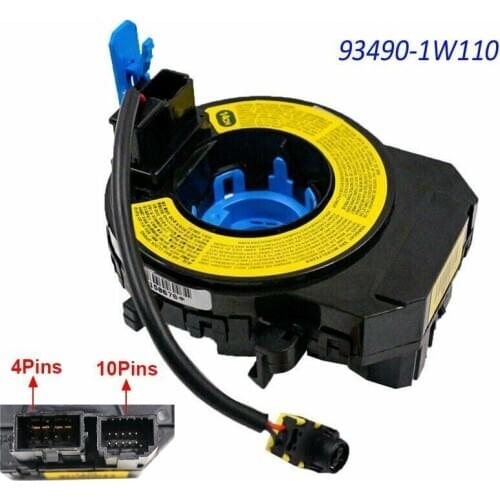 93490-1W110 93490-3S110 Slip Ring Steering Cable Spiral Clock Coil Spring for Hyundai I30 I40 Sonata Elantra KIA RIO Forte