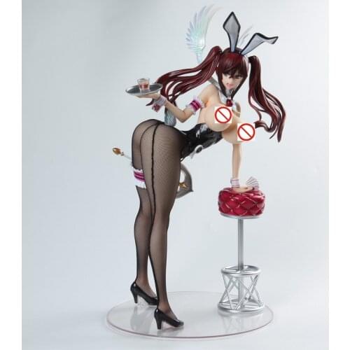 Anime Magical Girl Binding Erika Kuramoto Native Raita Bunny Ver. Sexy Girl PVC Action Figure Model Adult Collection Toy Figures