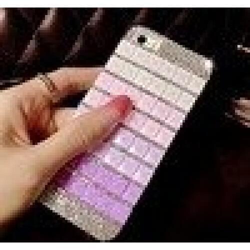 Glitter Crystal Rhinestone Fashion Case Cover Clear Hard Phone Shell Protection For iPhone 12 11 Pro X XS MAX XR 6 6S 8 7 Plus