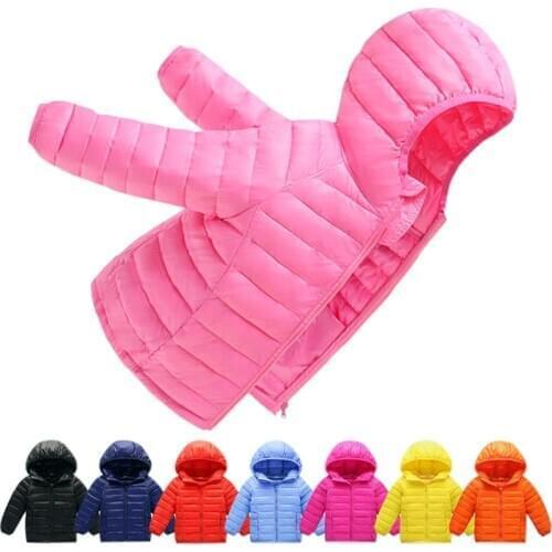 3-11Yrs boy Jacket NEW Boys&Girls Cotton Winter Jacket&Outwear Sport Children Cotton-padded Jacket for Girls Winter Warm Coat